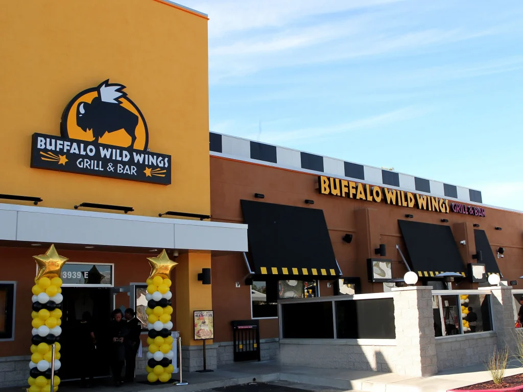 Buffalo Wild Wings Menú