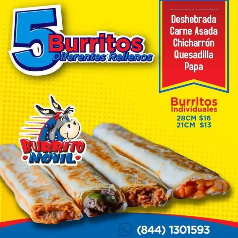 Burrito Movil Burritos Precio