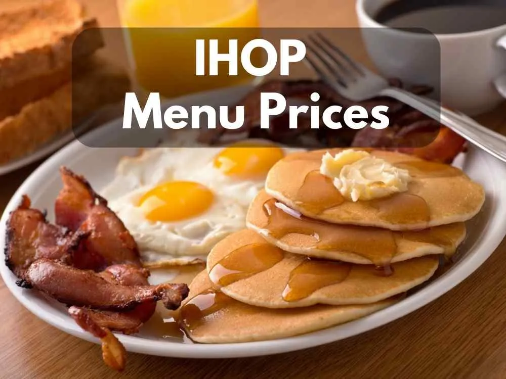 menú de comida ihop