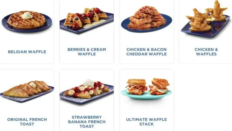 IHOP Waffles & French Toast Menú Con Precio