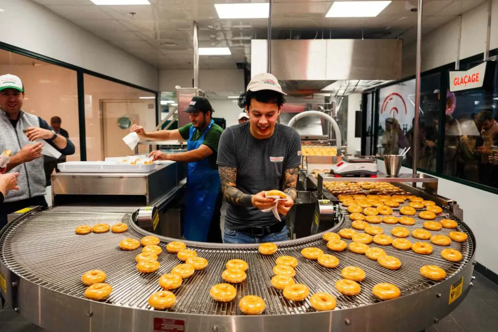 Krispy Kreme Menú