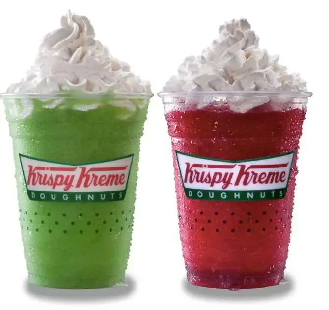 Krispy Kreme Menú Bebidas Frozen Precio