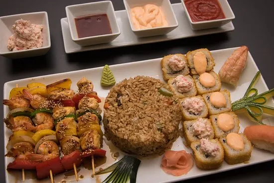 Sushi Roll Kushiages Y Yakitoris