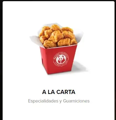 Panda Express A La Carta