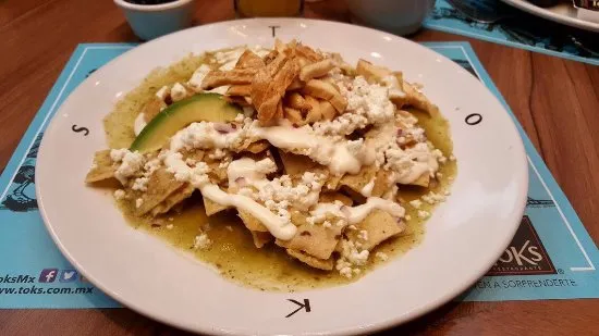 Toks Chilaquiles Con Precios