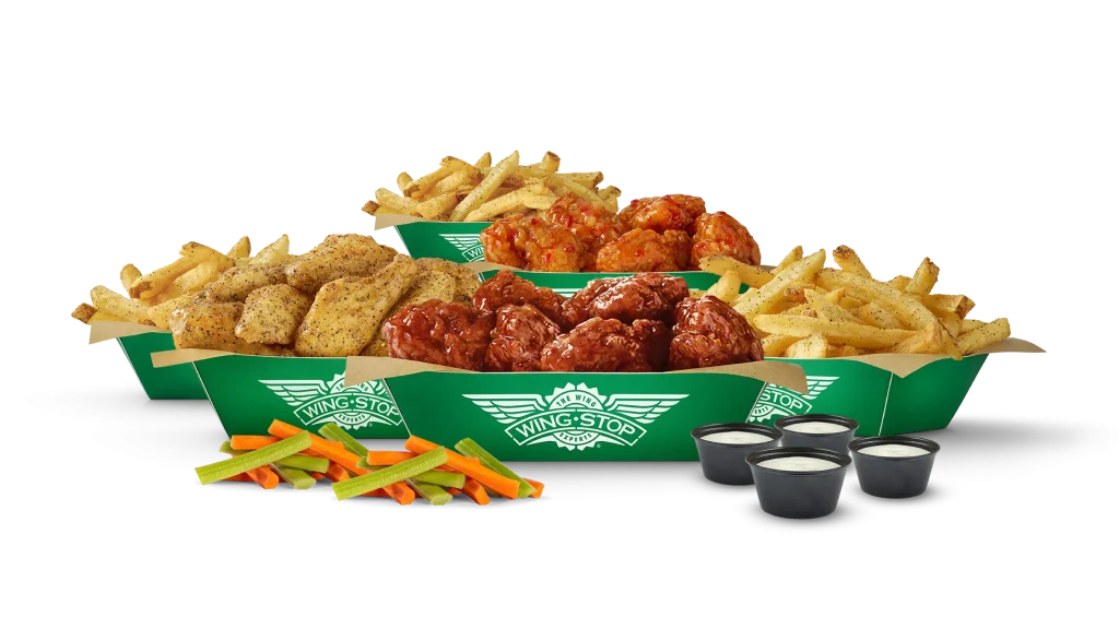 Wingstop Additional features Menú
