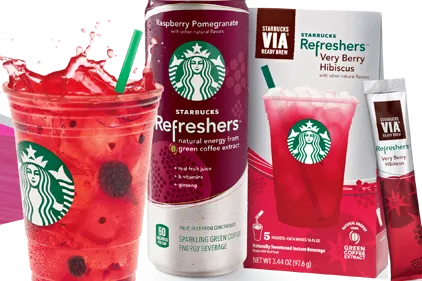 Starbucks Refreshers Menú