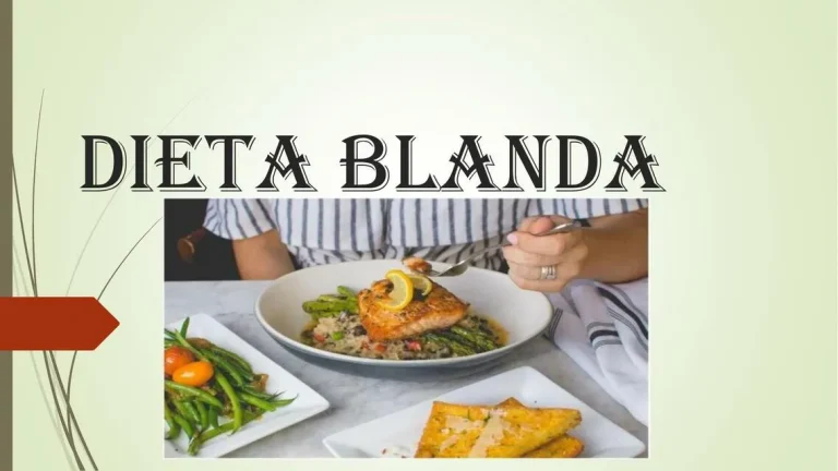 Dieta Blanda Menú