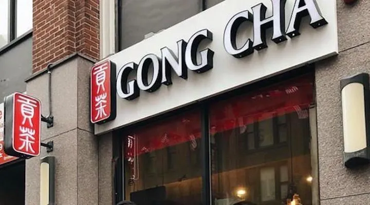 Gong Cha Menú