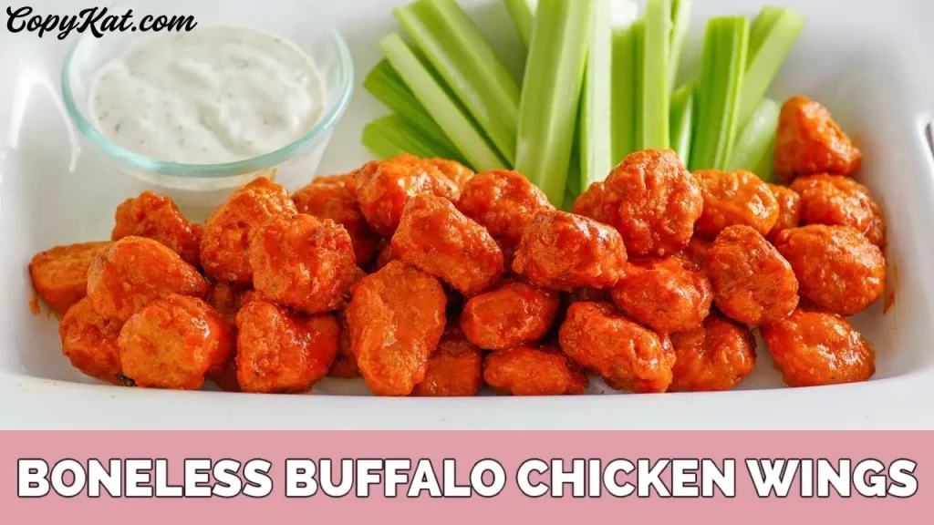 Boneless rebel wings menu