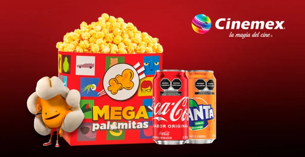 Combos Cinemex Menu