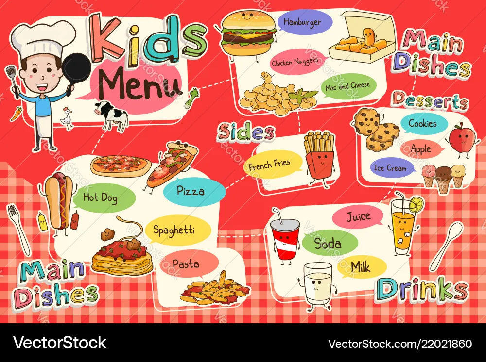 Kids Meal Kampai Menu