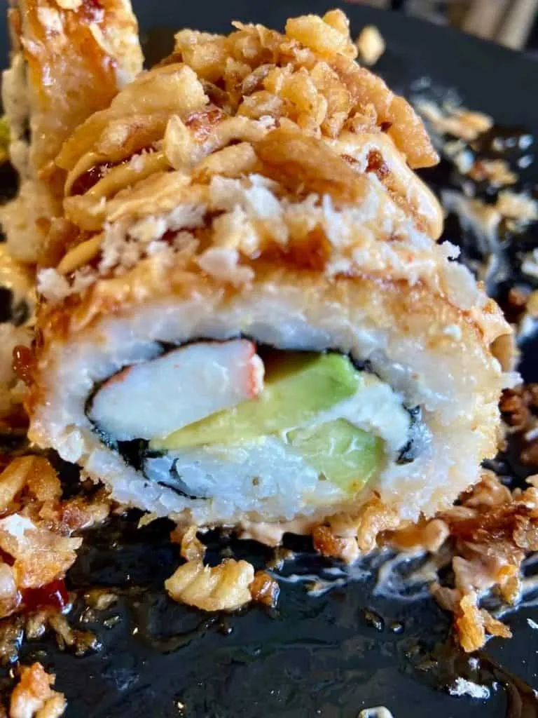 Kurai menu Tempura Rolls