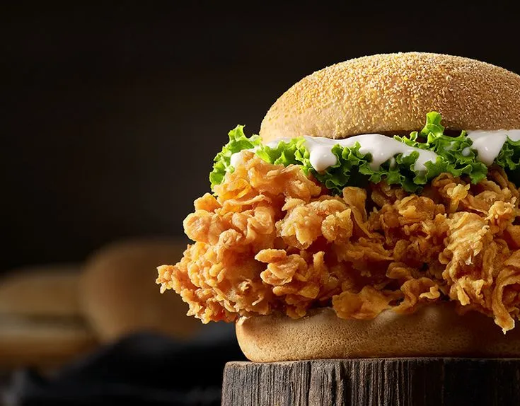 Menú de Burgers de Kentucky Fried Chicken