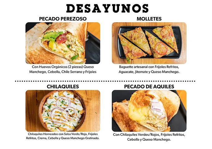 Menú de Desayunos (Siempre Disponibles) Frutos Prohibidos 