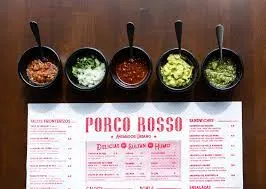 Porco Rosso Menu Mixología