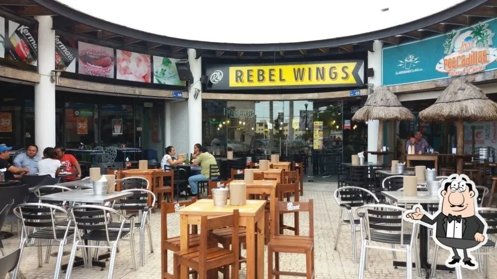 Rebel wings menu en mexico