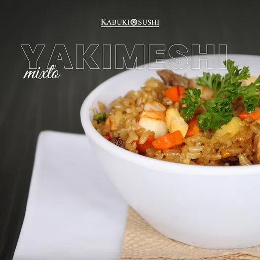 kabuki Sushi Yakimeshi menu