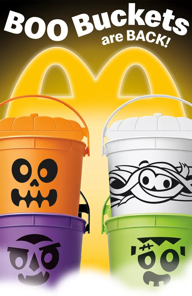 McDonalds Halloween Boo Buckets: Collect All 2024 Designs!